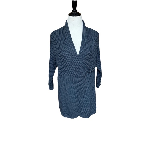 Pure J.Jill Women Size XS PETITE Cardigan Sweater Knit Safety Pin Closure NWT$99 - Picture 1 of 16